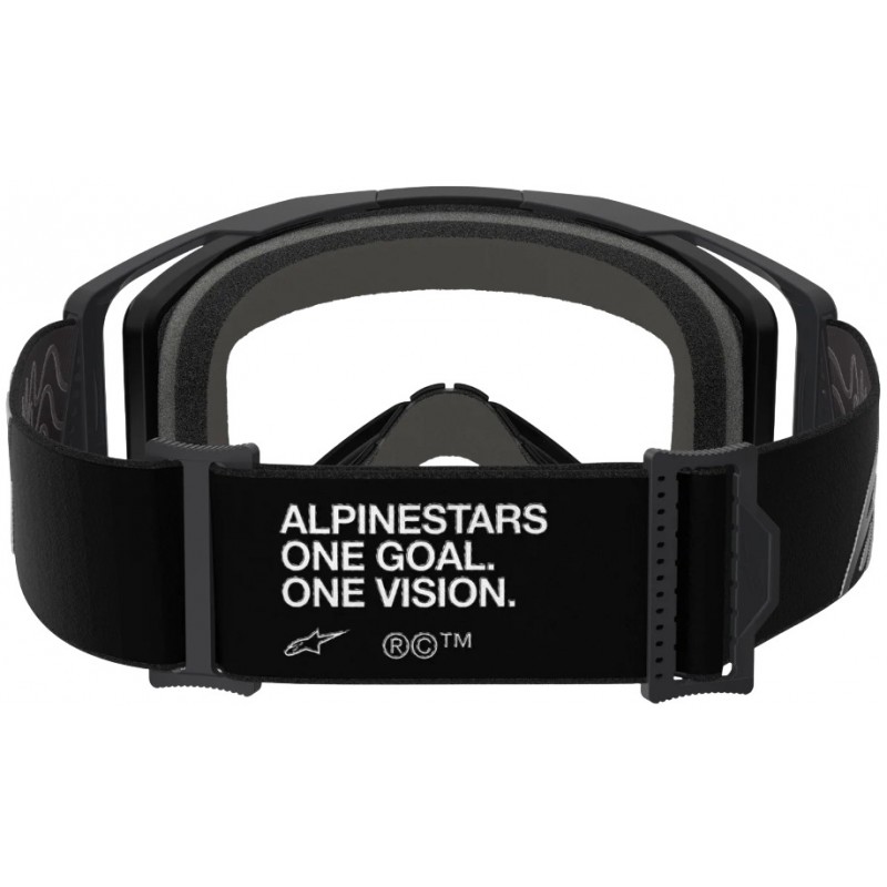 Мотоокуляри Маска Alpinestars Vision 8 Corp Black -Dual Clear
