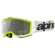 Мотоокуляри Маска Alpinestars Vision 8 Wordmark White/Yellow -Silver
