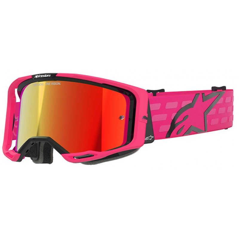 Мотоочки кроссовые Alpinestars Vision 8 Pink -Red