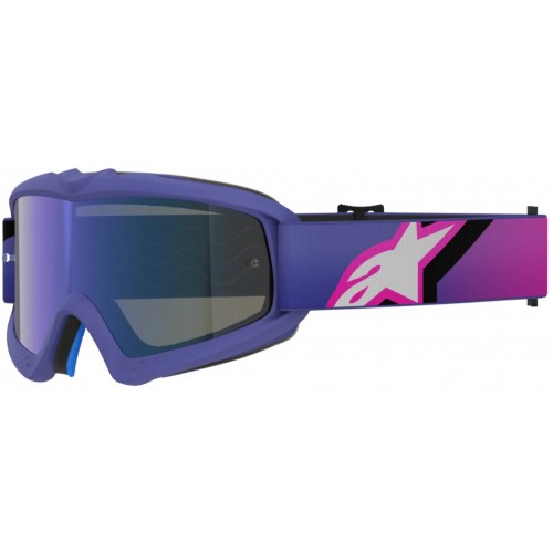 Мотоочки детские кроссовые Alpinestars Vision Corp Purple -Blue
