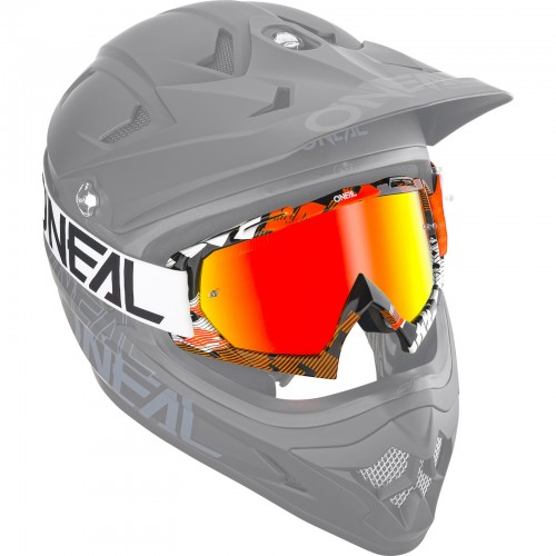 Мотоочки кроссовые Oneal B-10 Pixel Radium