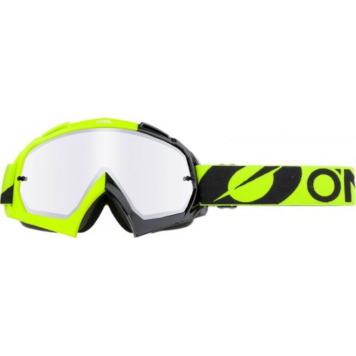 Мотоочки кроссовые Oneal B-10 Twoface Silver