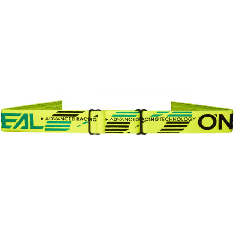 Мотоочки кроссовые детские Oneal B-10 Solid Yellow/Green -Clear