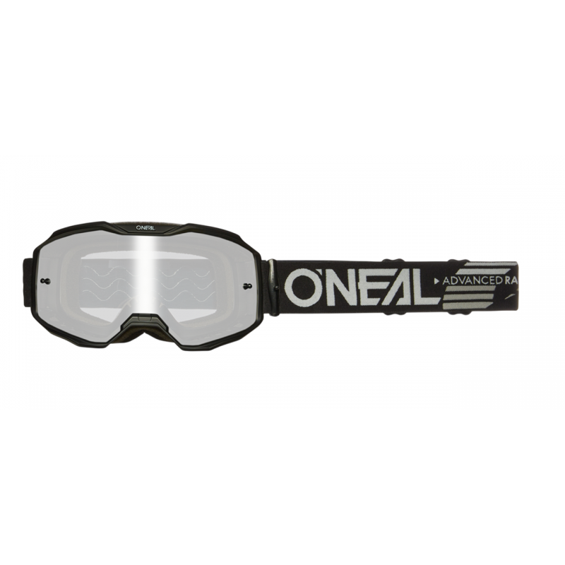 Мотоочки кроссовые Oneal B-10 Black -Silver