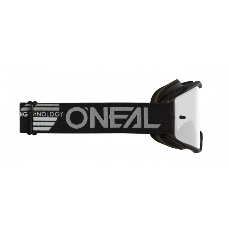 Мотоочки кроссовые Oneal B-10 Black -Silver