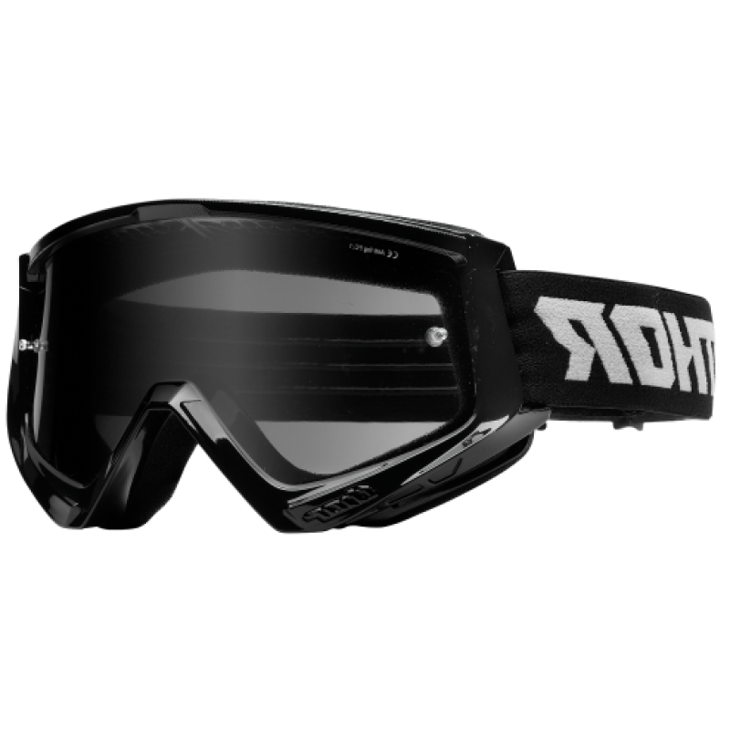 Мотоочки кроссовые Thor Combat Sand Racer Black -Black