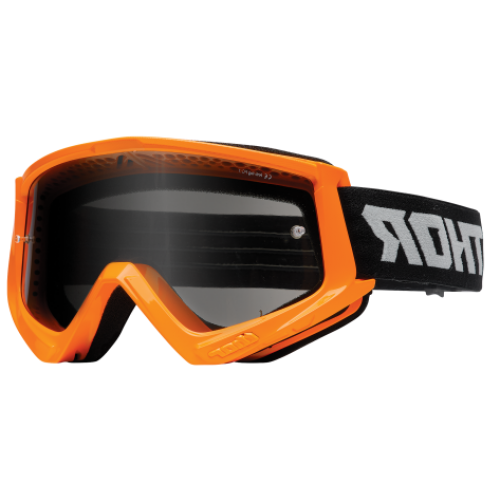 Мотоочки кроссовые Thor Combat Sand Racer Orange -Smoke