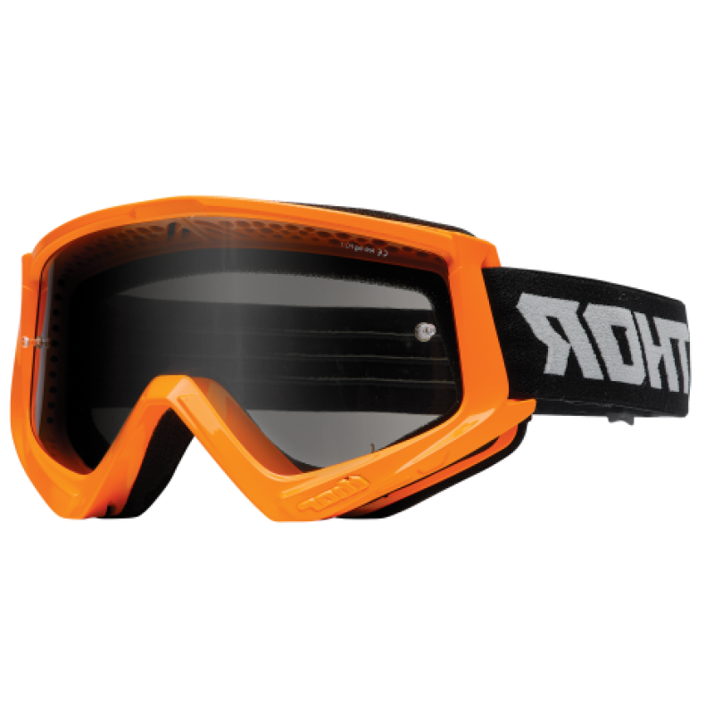 Мотоочки кроссовые Thor Combat Sand Racer Orange -Smoke