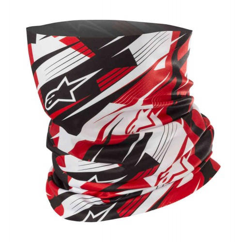 Бафф Alpinestars Blurred White/Black/Red