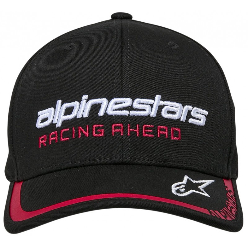 Кепка Alpinestars Indent Curved Bill Black/Red