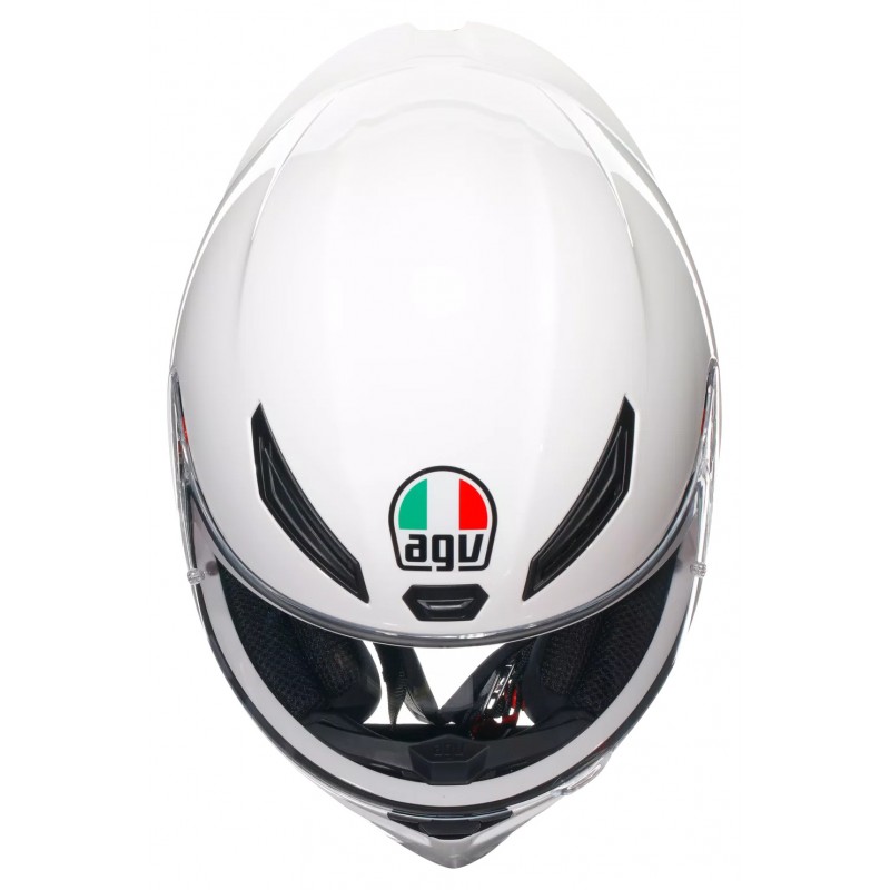 Мотошолом AGV K1 S White