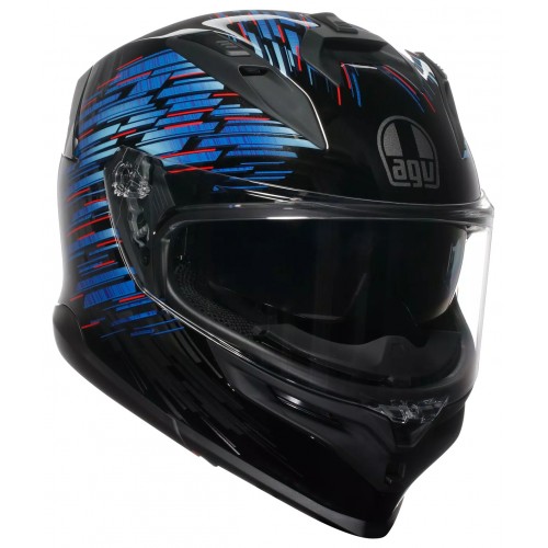 Мотошолом AGV K7 Genisys Matt Black/Blue/Grey