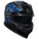 Мотошолом AGV K7 Genisys Matt Black/Blue/Grey