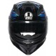 Мотошолом AGV K7 Genisys Matt Black/Blue/Grey