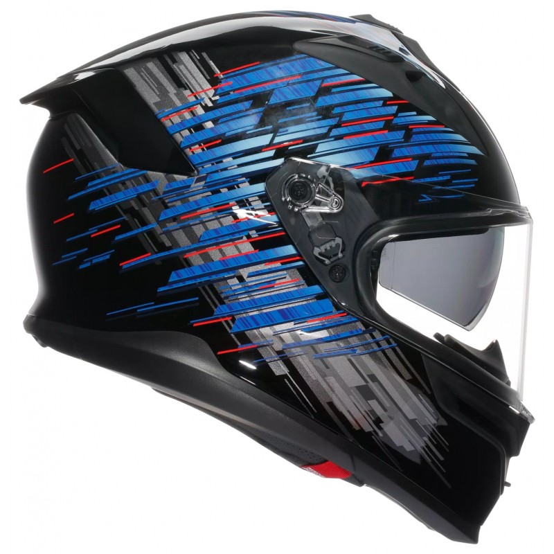 Мотошолом AGV K7 Genisys Matt Black/Blue/Grey