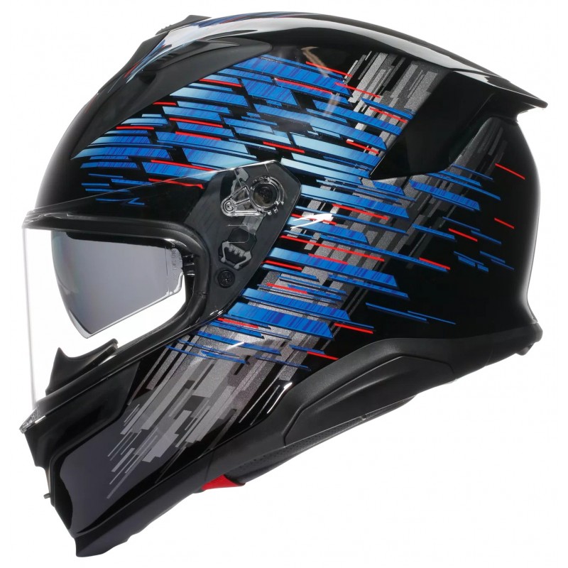 Мотошолом AGV K7 Genisys Matt Black/Blue/Grey