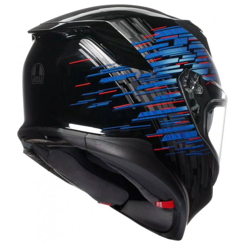 Мотошолом AGV K7 Genisys Matt Black/Blue/Grey