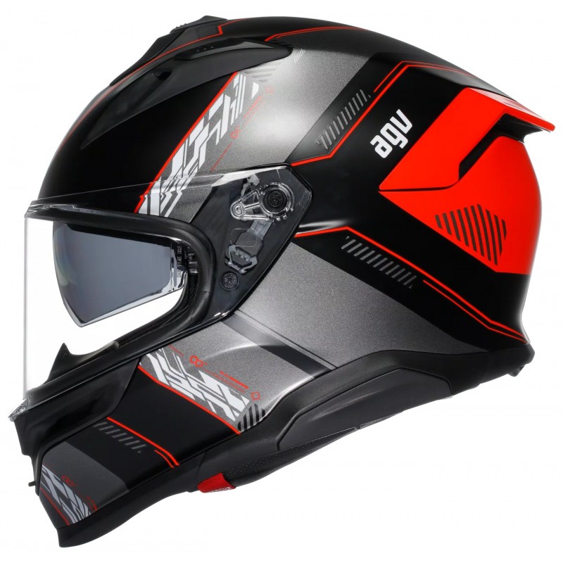 Мотошолом AGV K7 Kyber Matt Black/Red