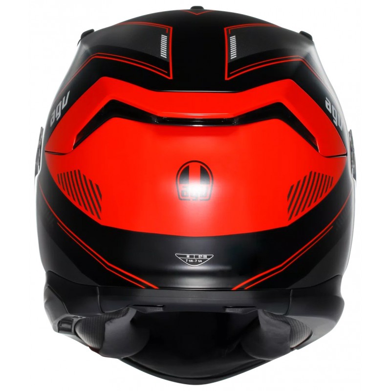 Мотошолом AGV K7 Kyber Matt Black/Red