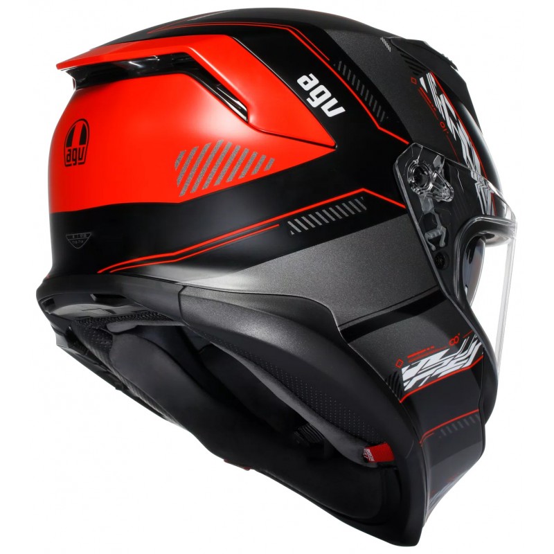 Мотошолом AGV K7 Kyber Matt Black/Red