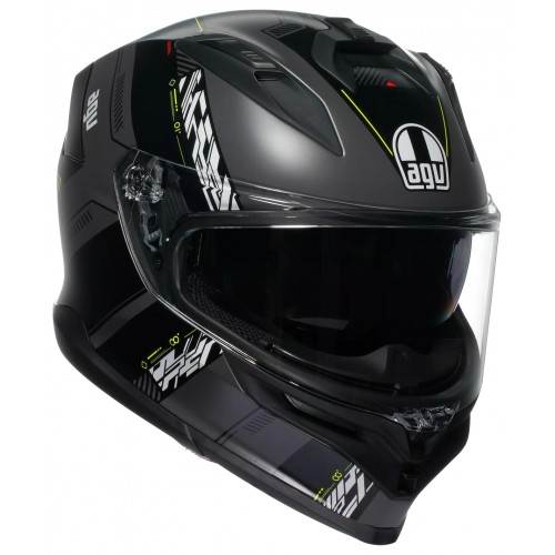 Мотошолом AGV K7 Kyber Matt Grey/Yellow