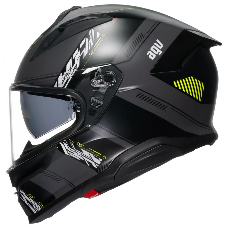 Мотошолом AGV K7 Kyber Matt Grey/Yellow