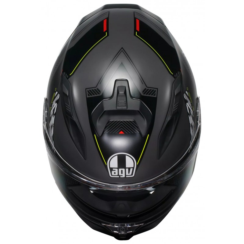 Мотошолом AGV K7 Kyber Matt Grey/Yellow