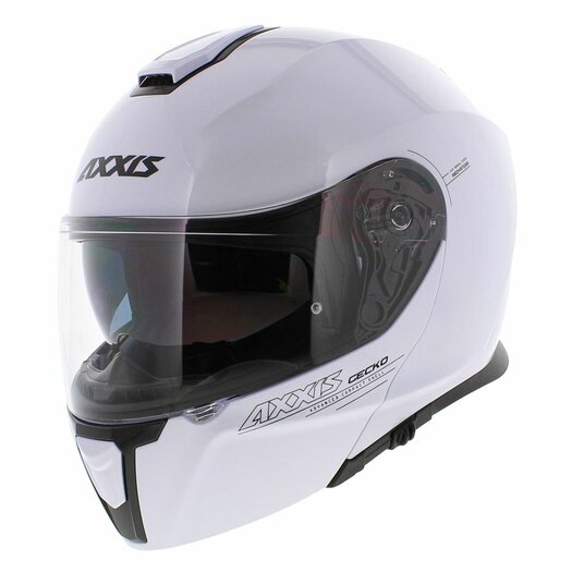 Мотошлем Axxis Gecko SV Solid A0 White купить от 0 грн. в Украине