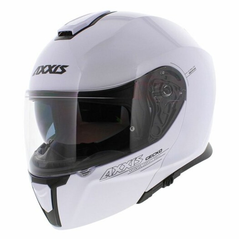 Мотошлем Axxis Gecko SV Solid A0 White купить от 0 грн. в Украине