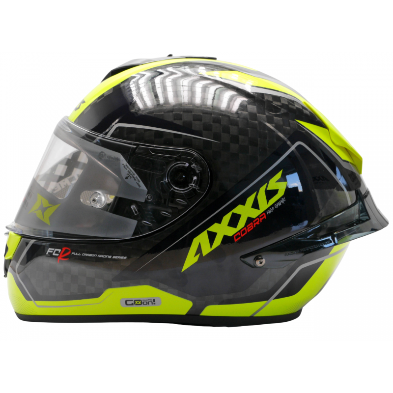 Мотошлем Axxis Cobra Rage A3 Yellow