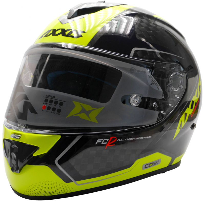 Мотошлем Axxis Cobra Rage A3 Yellow