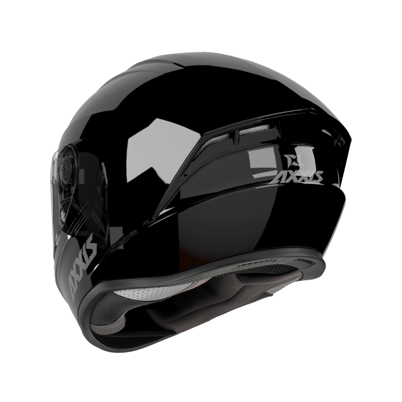 Мотошлем Axxis Draken S V.2 Black