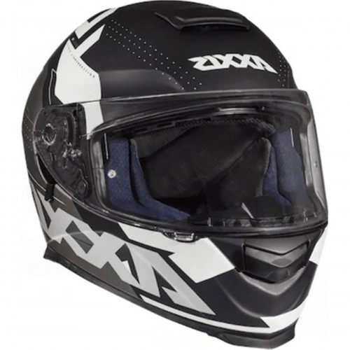 Мотошлем Axxis Eagle SV Diagon D3 White Matt