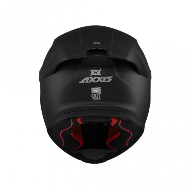 Мотошолом Axxis FF132 Fenix Solid A1 Black Matt