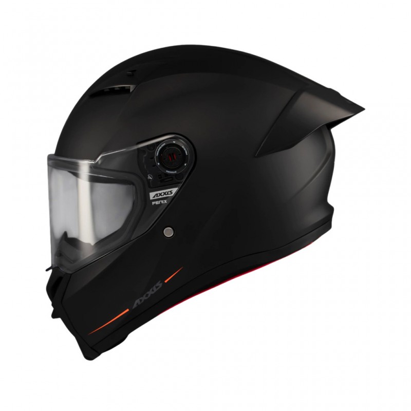 Мотошолом Axxis FF132 Fenix Solid A1 Black Matt