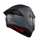 Мотошолом Axxis FF132 Fenix Solid A12 Matt Gray