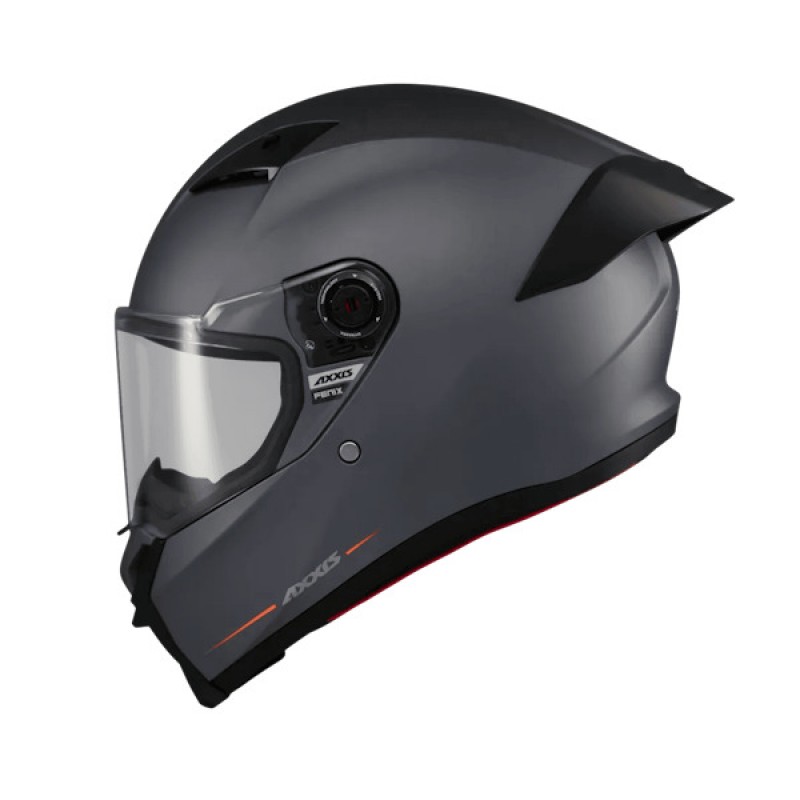 Мотошолом Axxis FF132 Fenix Solid A12 Matt Gray