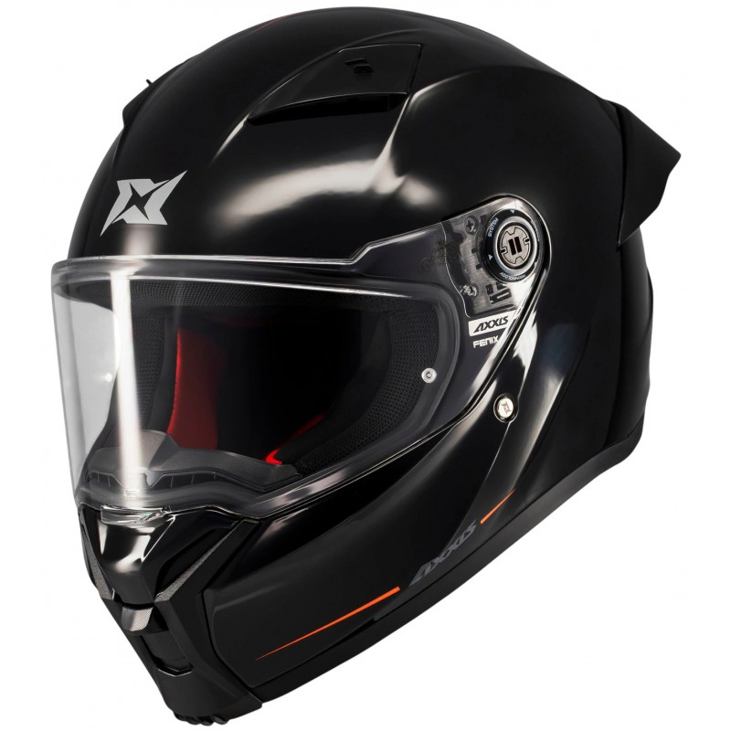 Мотошолом Axxis FF132 Fenix Solid A1 Black
