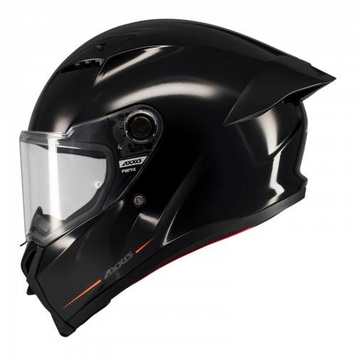 Мотошолом Axxis FF132 Fenix Solid A1 Black