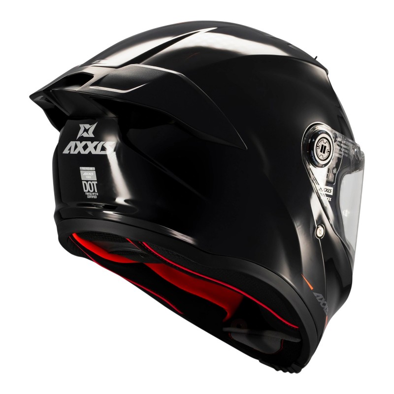 Мотошолом Axxis FF132 Fenix Solid A1 Black