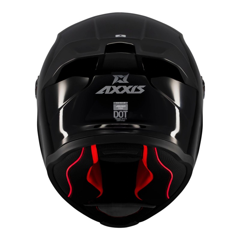 Мотошолом Axxis FF132 Fenix Solid A1 Black