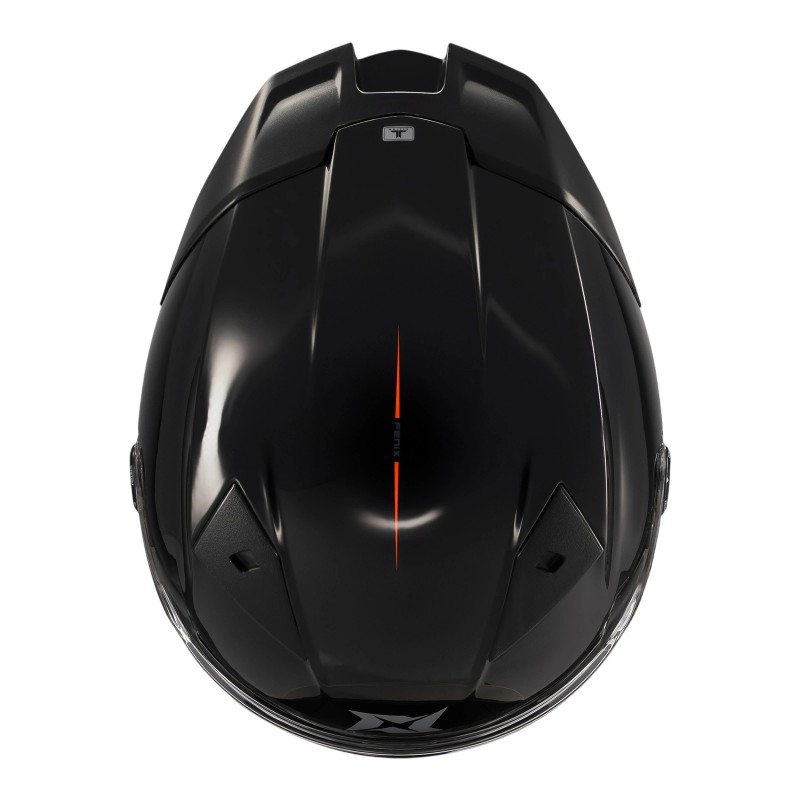 Мотошолом Axxis FF132 Fenix Solid A1 Black