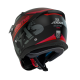 Мотошлем Axxis Hunter SV Block B5 Black Red Grey Matt