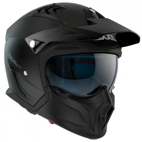 Мотошлем Axxis Hunter SV A1 Black Matt