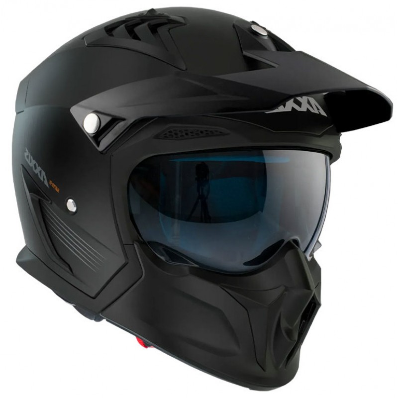 Мотошлем Axxis Hunter SV A1 Black Matt