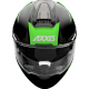 Мотошлем Axxis Hawk SV EVO IXIL A6 Green Matt