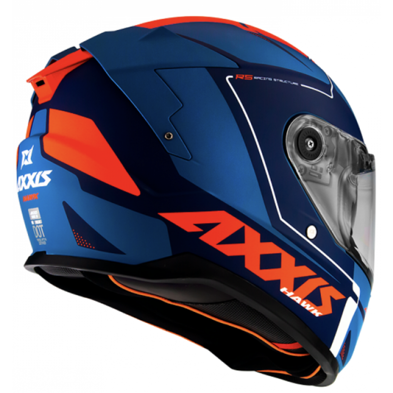 Мотошлем Axxis Hawk SV Spear C5 Red Matt