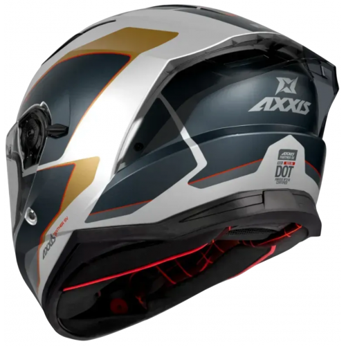 Мотошлем Axxis Panther SV Gale A9 Gold