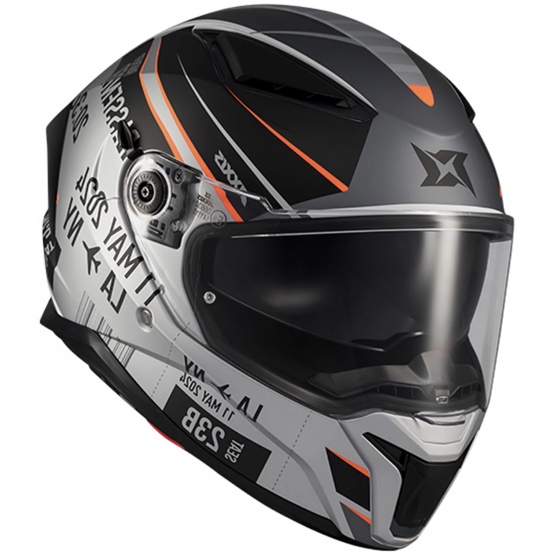 Мотошлем Axxis Panther SV Passenger A1 Gray Matt