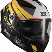 Мотошолом Axxis FF130SV Panther SV Passenger B3 Yellow Matt купить
